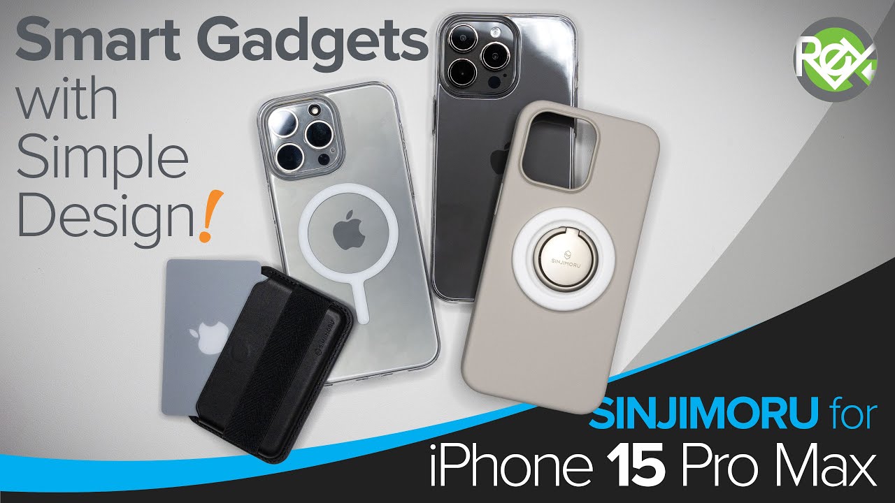 SINJIMORU Cases & Accessories for iPhone 15 Pro Max!