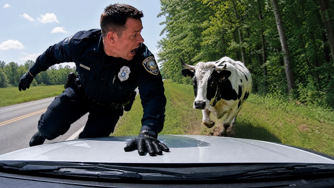 Police vs Animals | Funniest Fails Caught on Bodycam