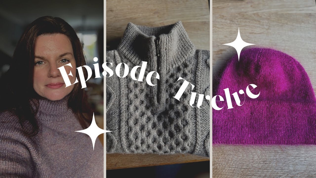 Finished Dagmar Sweater, Second Louvre & Oslo Hat cast ons I Knitting Podcast Episode 12
