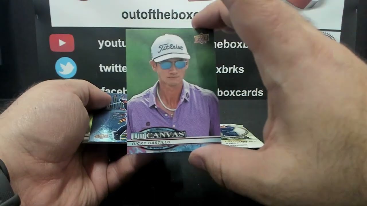 Out Of The Box Group Break #18,502- 2025 UD Golf Hobby (Two Box) “First Name Letter” Random #5