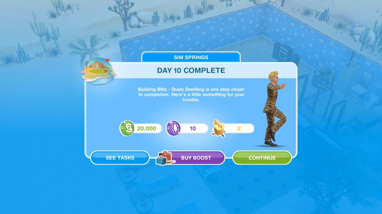 The Sims FreePlay #31 - Ukończenie zadań w Dusty Dwelling 