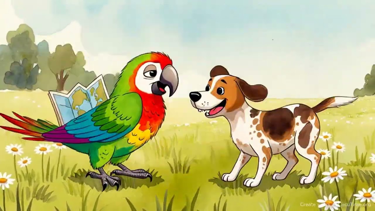 The Globe-Trotting Parrot of the Big Neighborhood