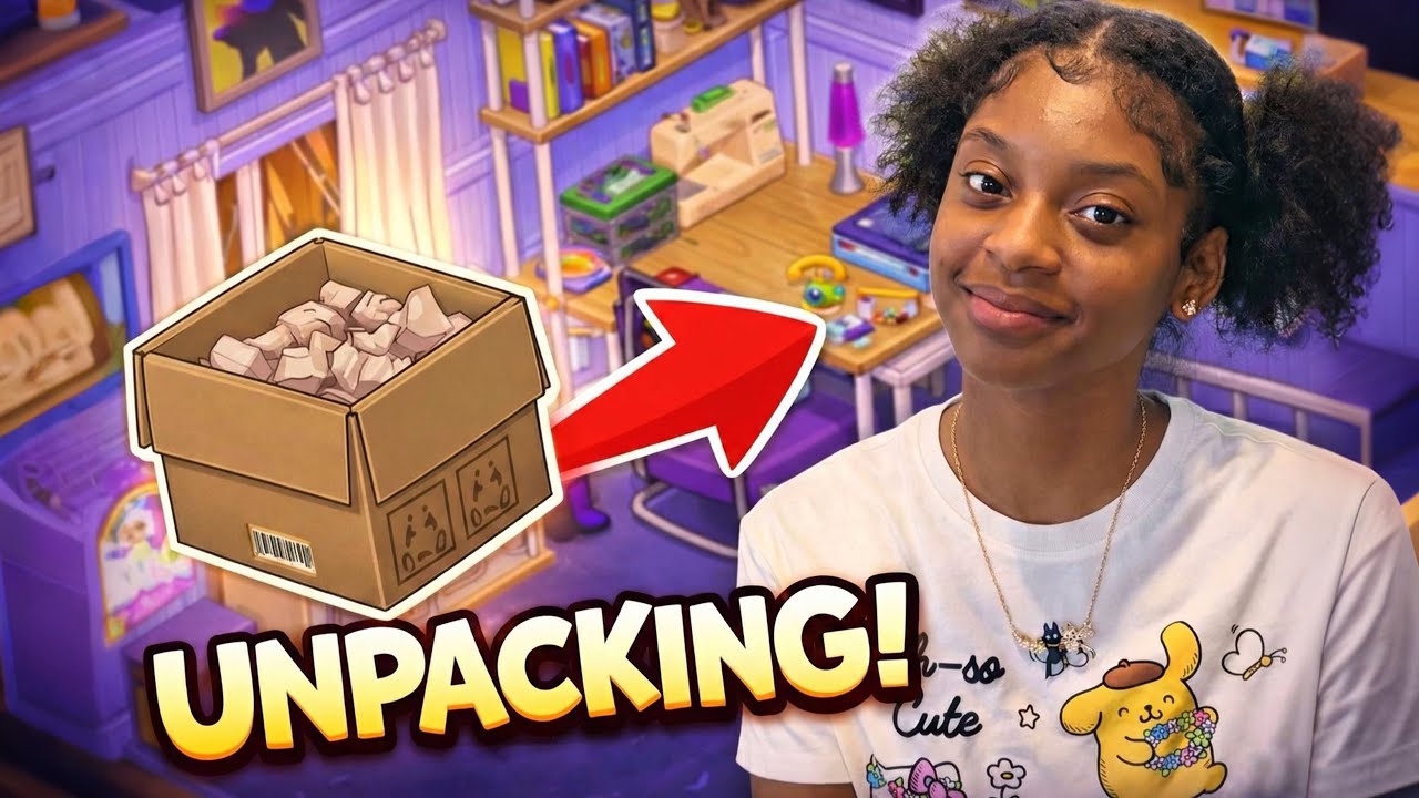 FINISHING OFF UNPACKING!