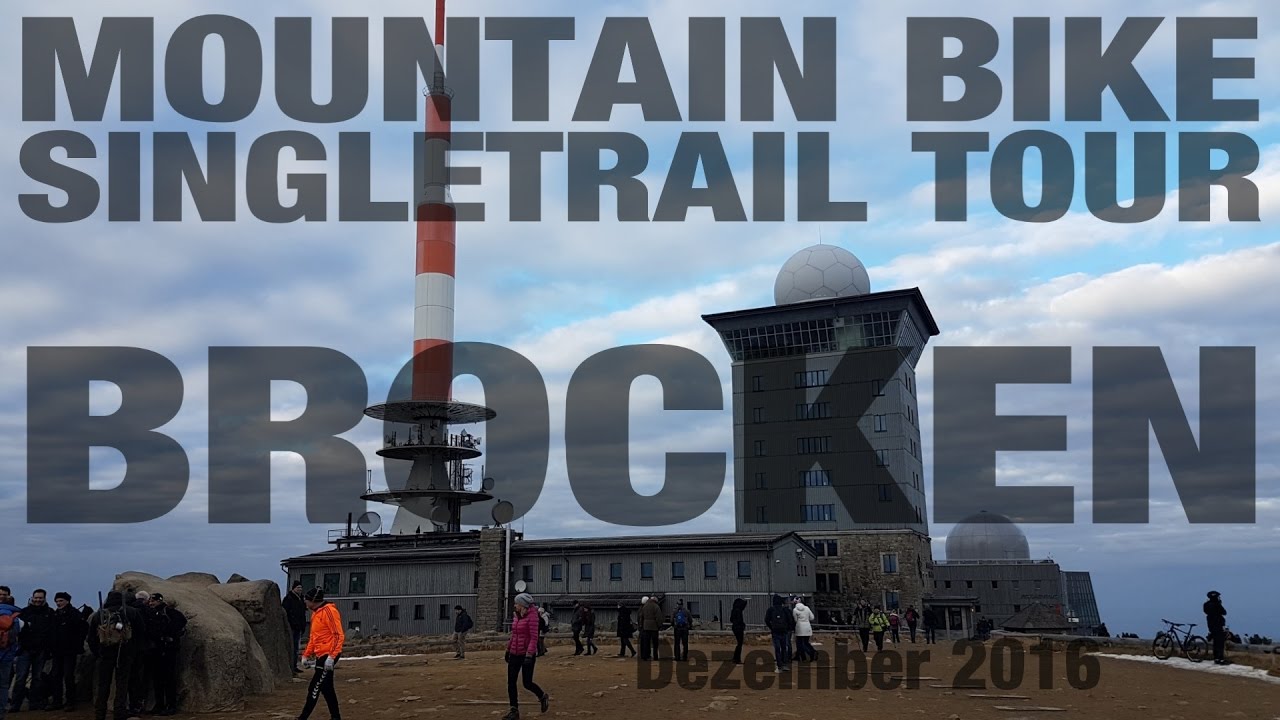 Mountain Bike Singletrail Tour Brocken (Downhill Only Edit!)