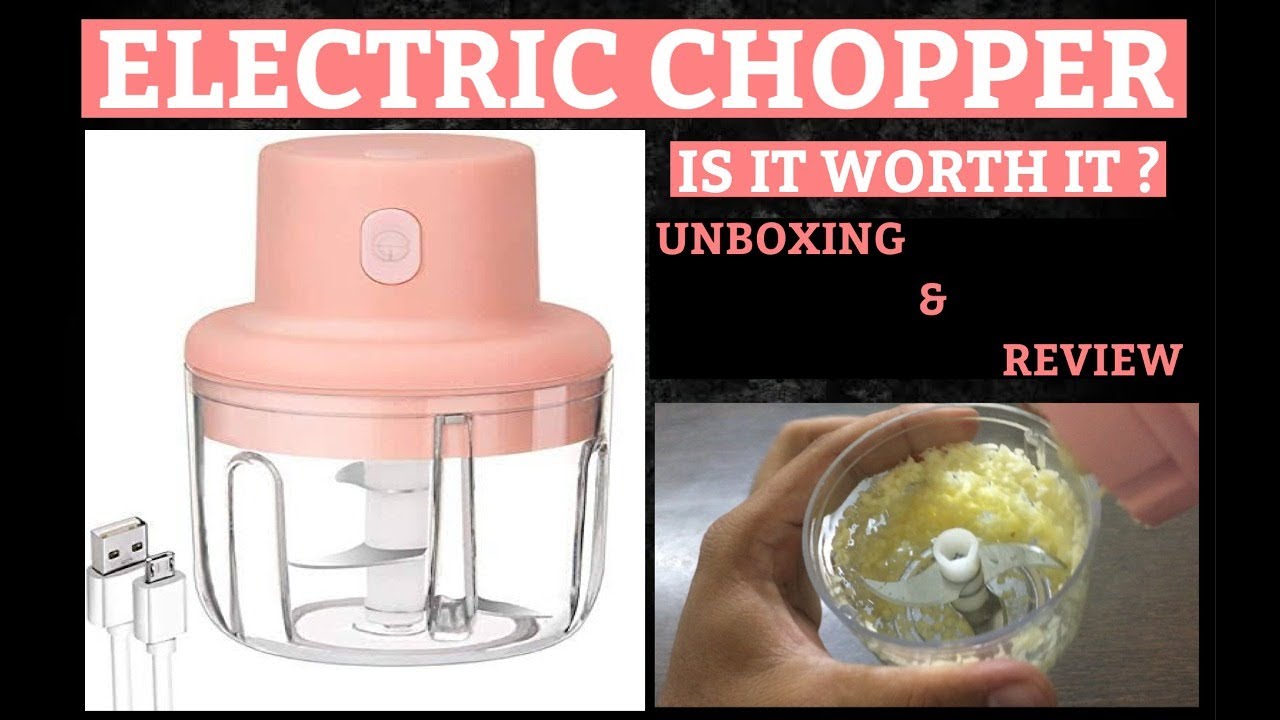 Electric Chopper I Electric Garlic Chopper I Electric Mini Garlic Chopper I Electric Mini Chopper I