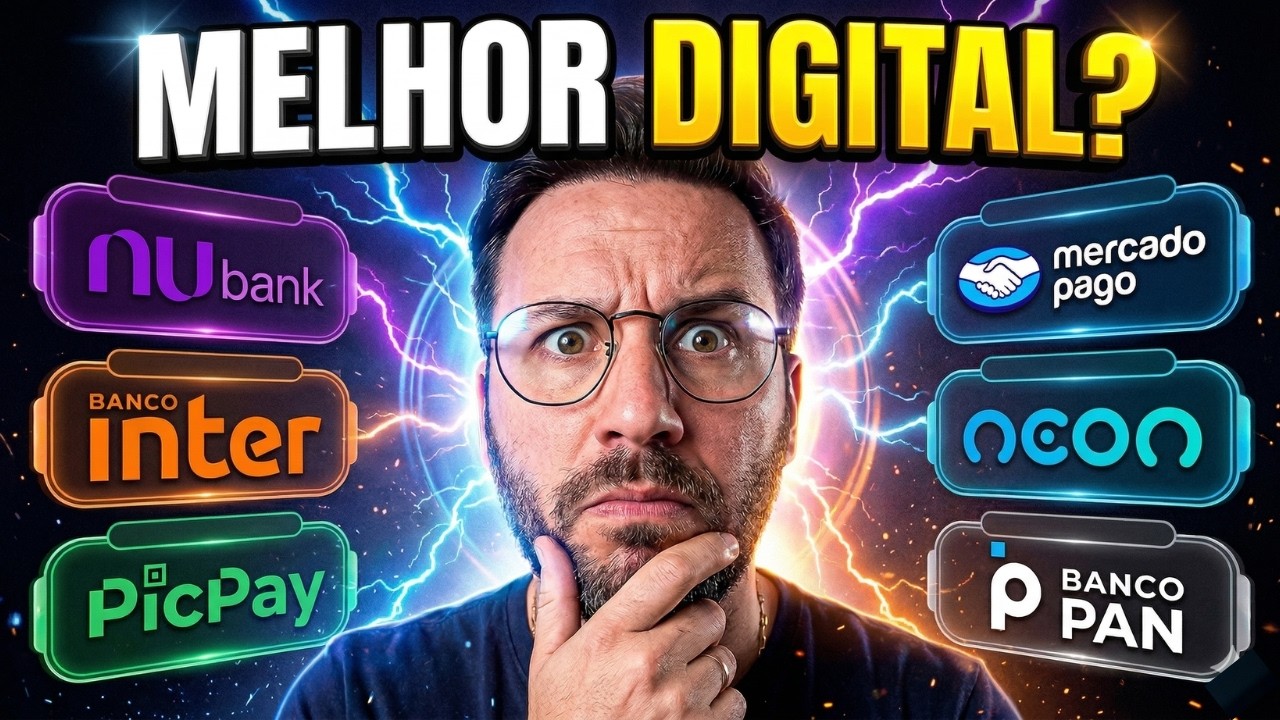 A Melhor Conta Digital de 2026 (A Verdade D&oacute;i!)
