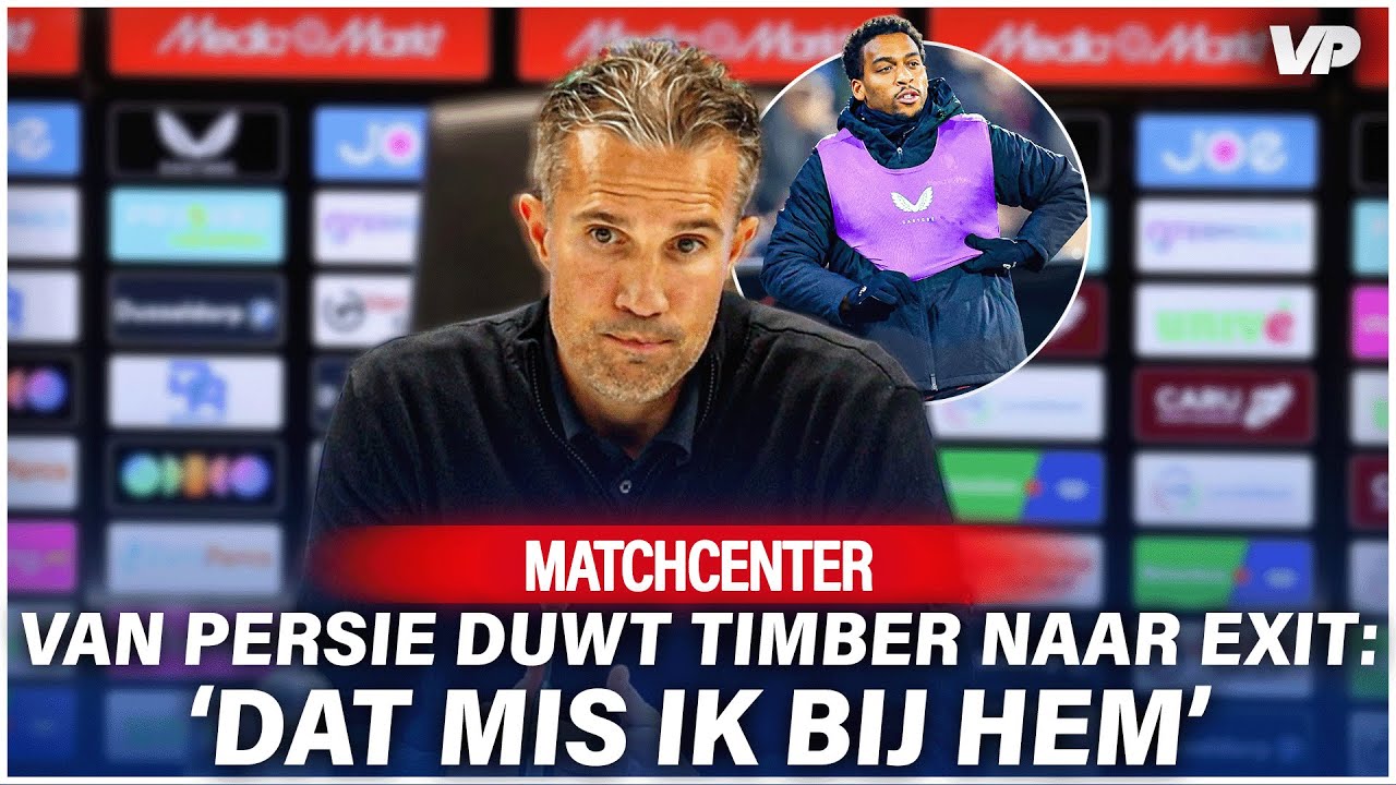 Van Persie SNOEIHARD voor TIMBER: ‘Er is geen weg terug' 🤯❌