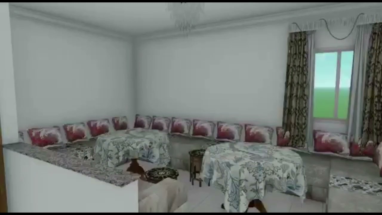 شقة بتقنية 3D. مشروع شامة بمدينة تمارة شارع طارق بن زياد قرب المارشي الجديد