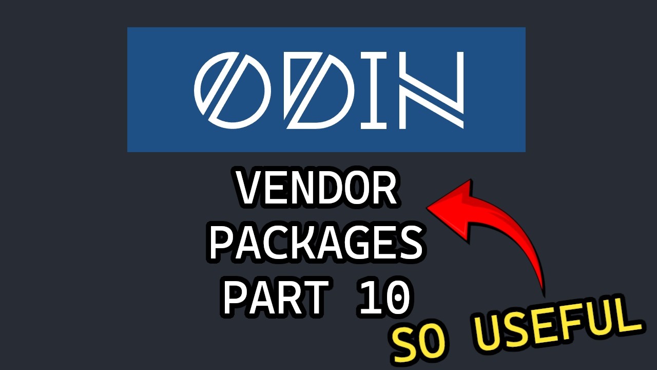 Odinlang &mdash; это так полезно! Объяснение пакетов поставщиков! &mdash; Руководство по языку Odin, часть 10.