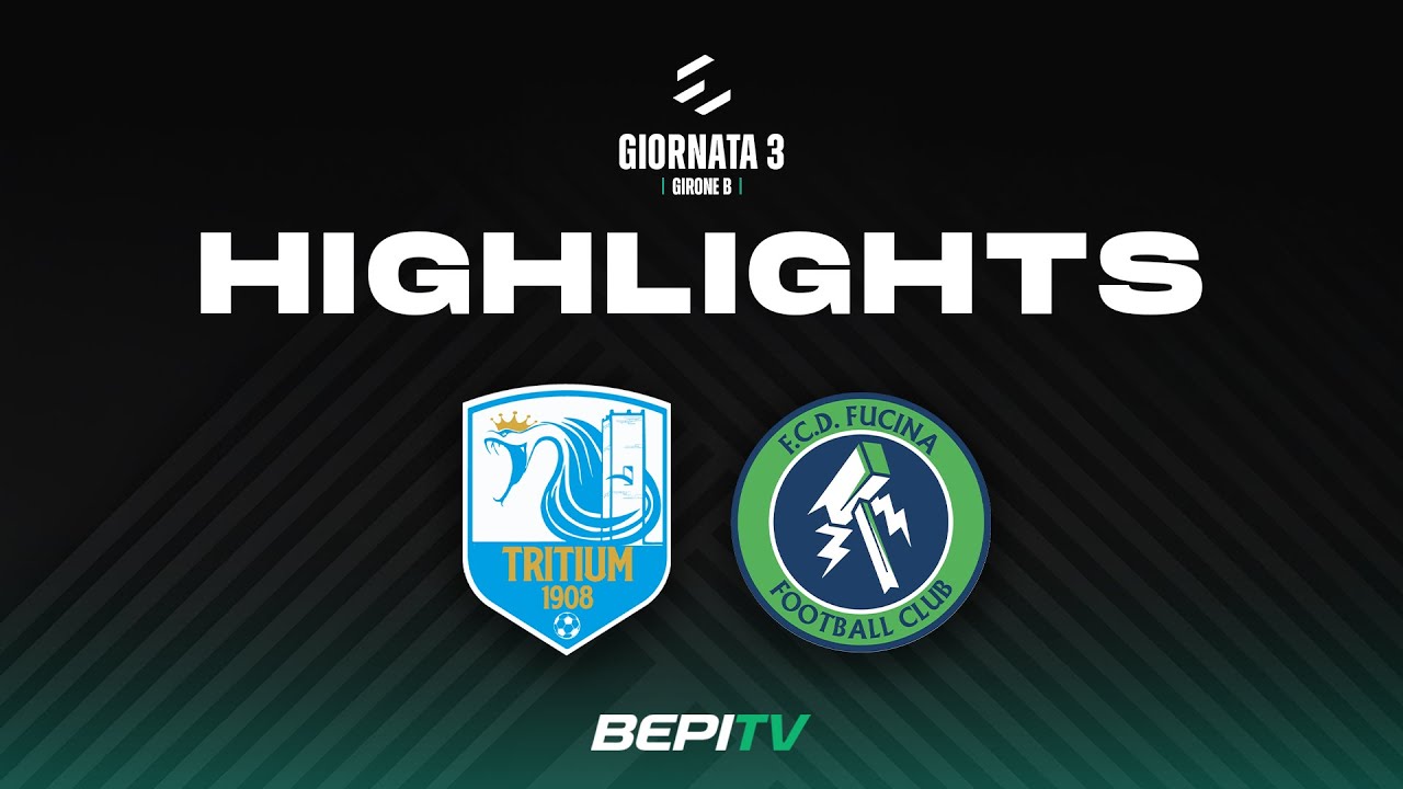 HIGHLIGHTS | Tritium-Fucina 2-0 | GIORNATA 3