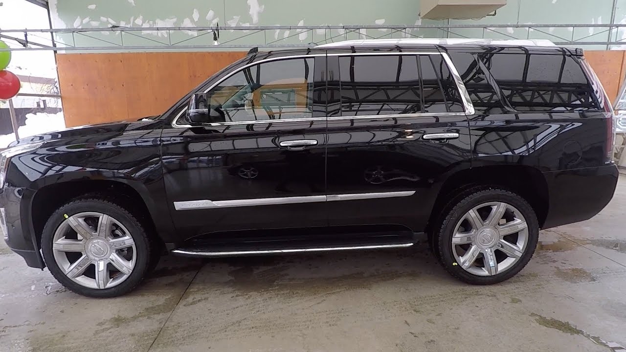 2018 CADILLAC ESCALADE 4WD PREMIUM LUXURY - BLACK RAVEN
