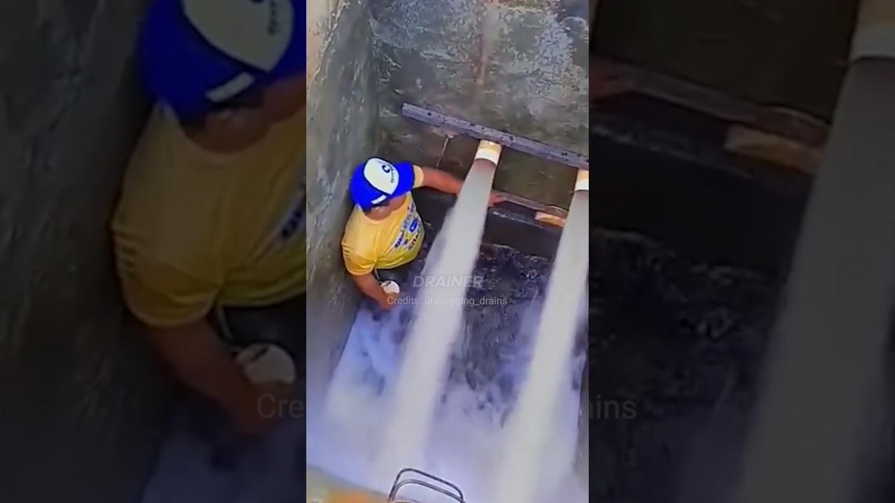Unclogging blocked drain pipes