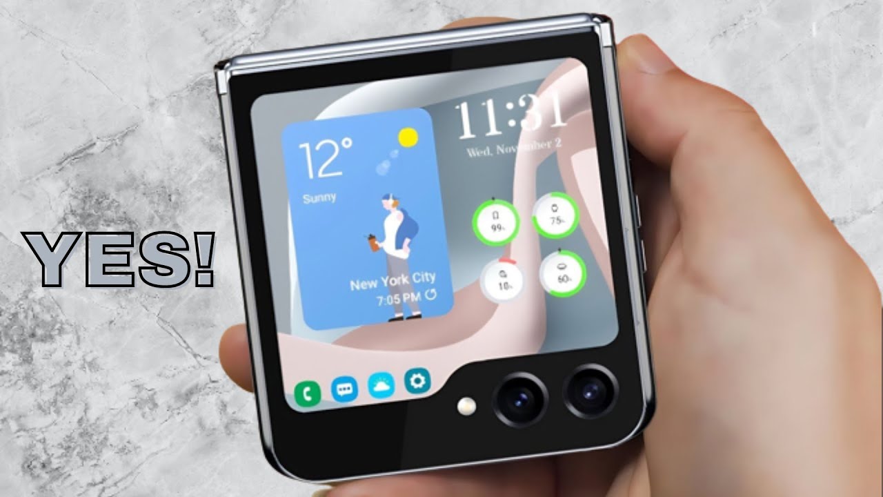 Samsung Galaxy Z Flip 5 - OFFICIAL LOOK 😍🔥