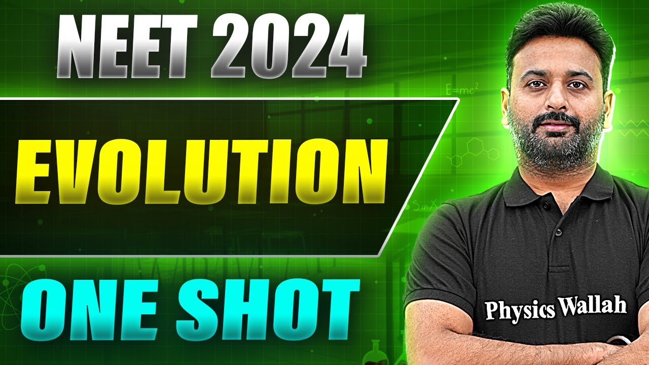 EVOLUTION in 1 Shot: FULL CHAPTER (Concepts+PYQs) | Prachand NEET