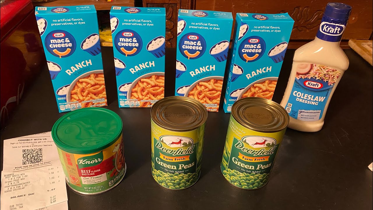 $5 food haul, Grocery Outlet Bargain Market, adding long term low cost food to my pantry prepping