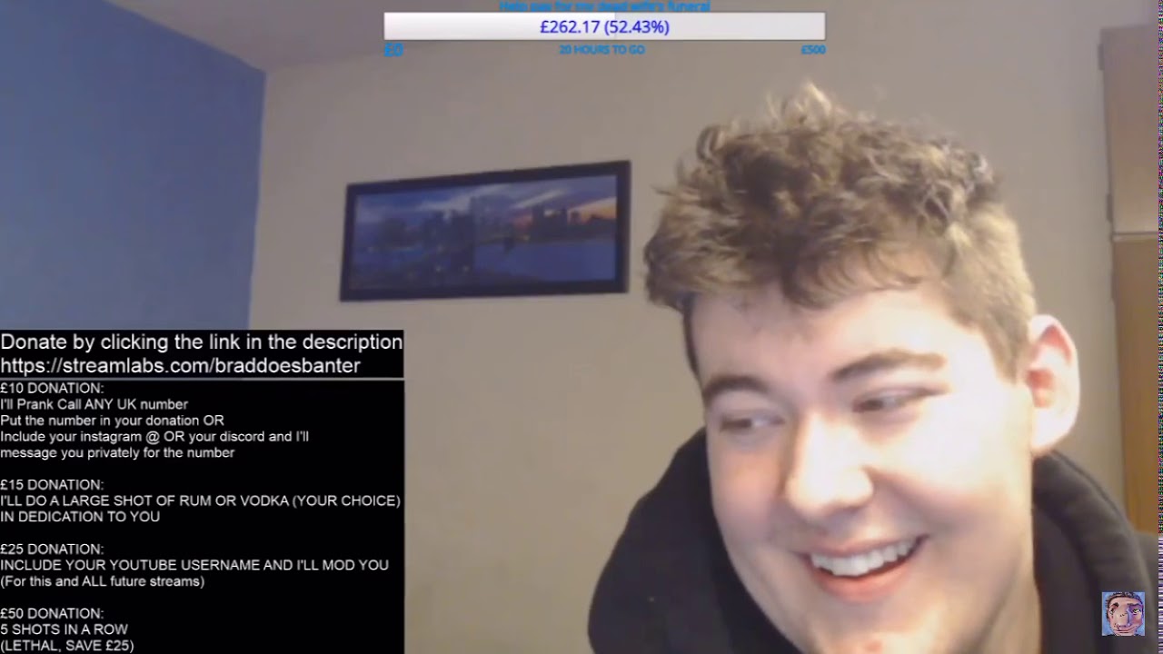 BradDoesBanter prank calls a mental hospital 29/4/19