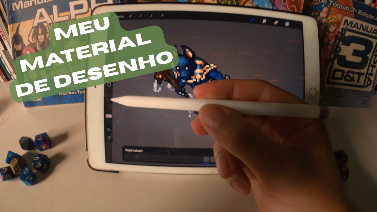 Tudo que eu uso pra fazer minhas sprites