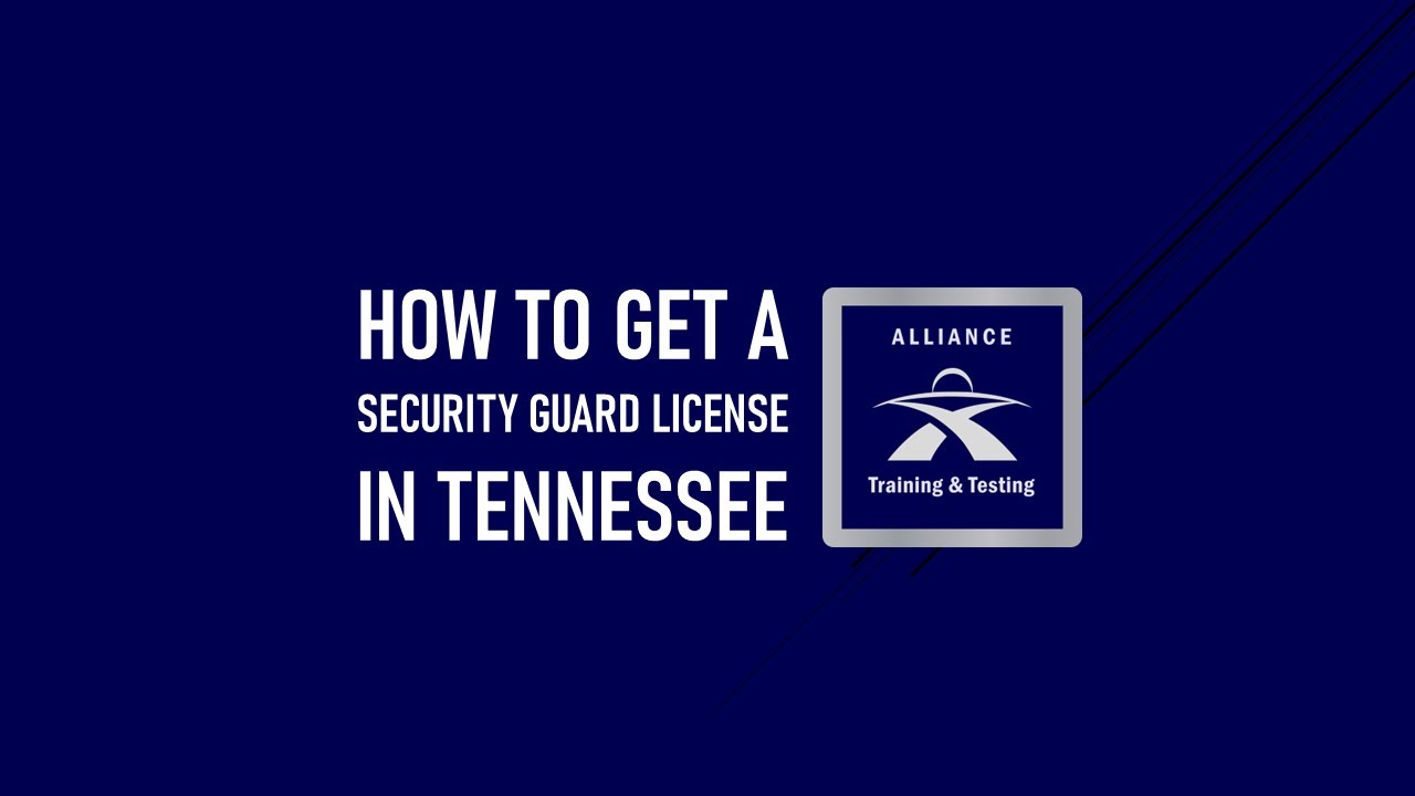 How to Become a Security Guard in Tennessee @guardtrainingtn