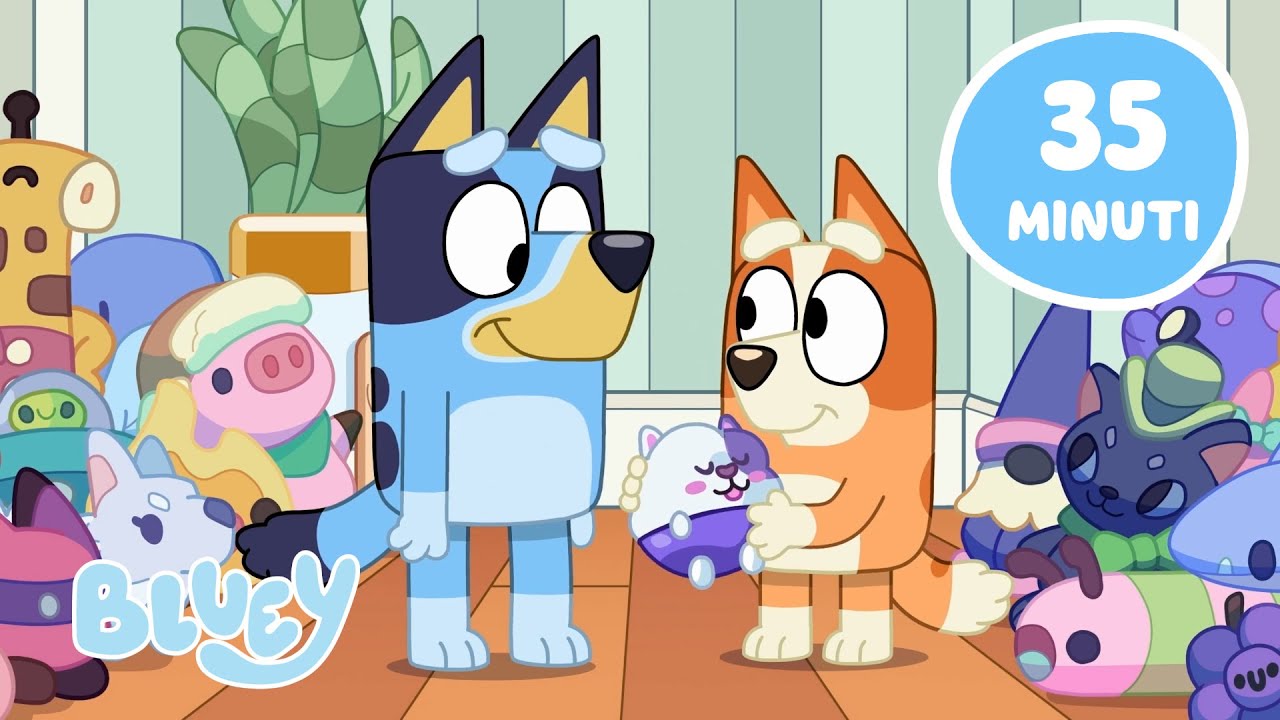 🔴LIVE: Sedetevi e rilassatevi con Bluey 😌💙 | Con Muffin e altro! | Bluey Italiano Canale Ufficiale