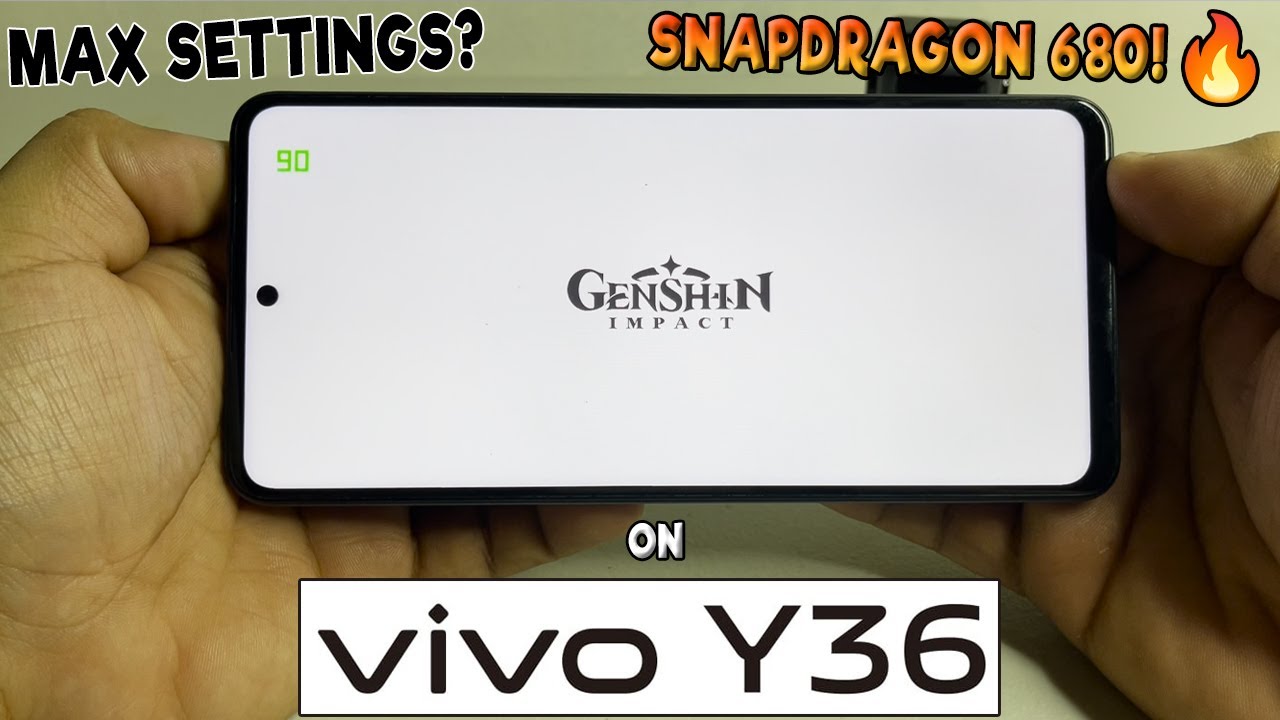vivo Y36 (8/256) | GENSHIN IMPACT Game Test!?