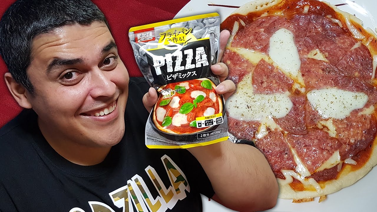 Pizza de FRIGIDEIRA  - Japão Experimenta