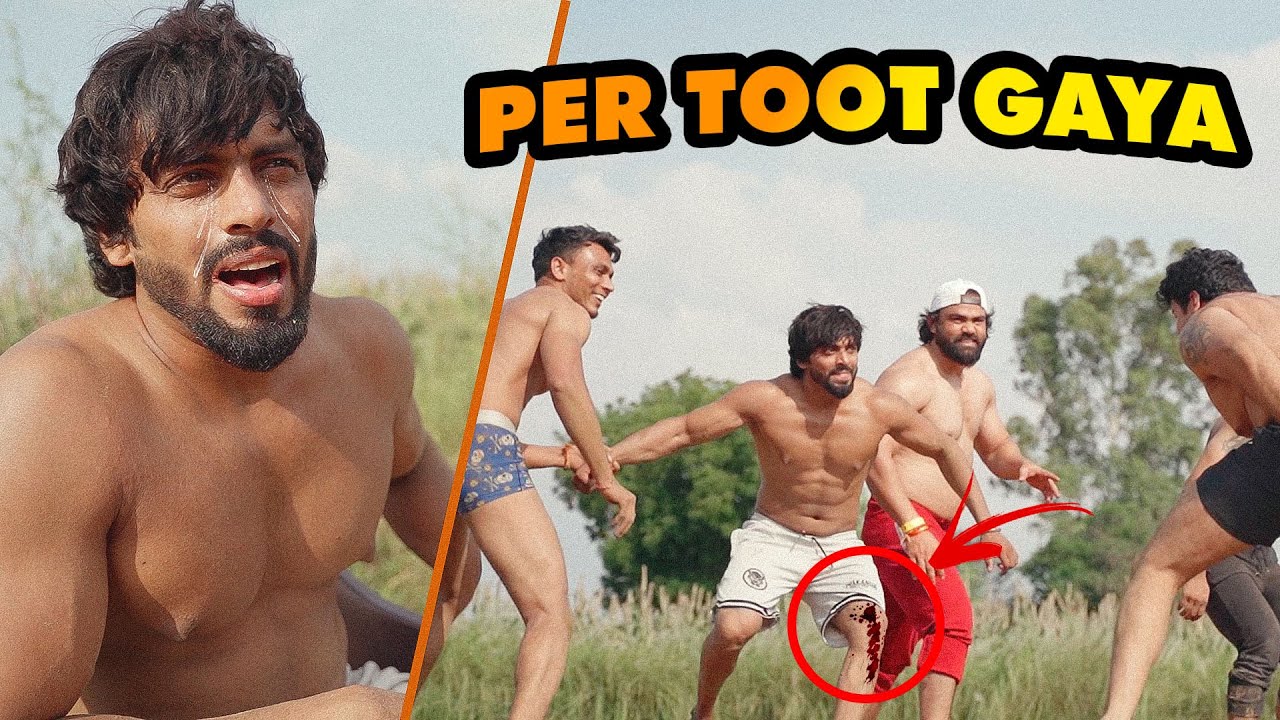 Kabaddi With Pro Bodybuilders 😱 Legs Me Huyi Injury 🥵 | Ligament Injured | Vipin Yadav |