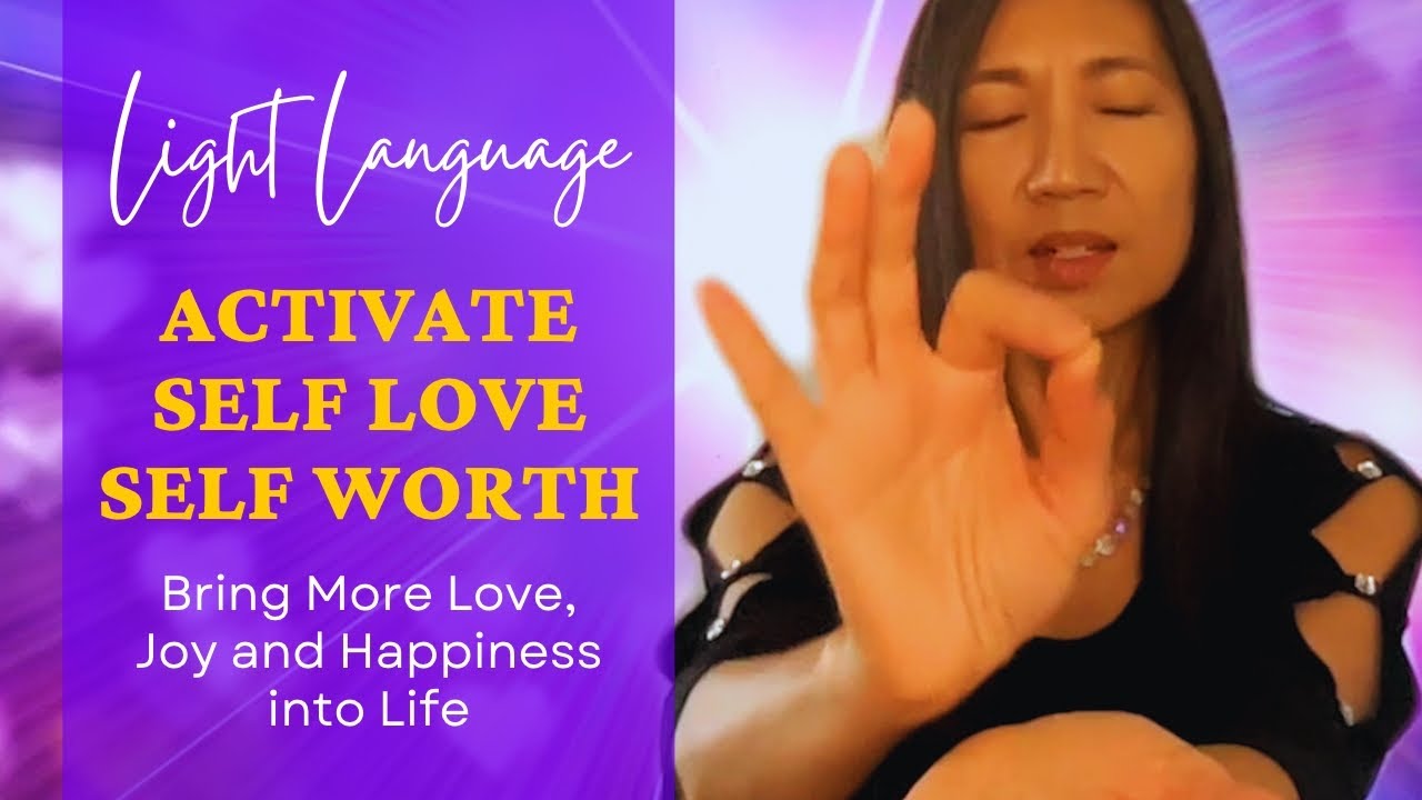Light Language ASMR | Activate Self Love, Self Acceptance, Self Worth & Self Forgiveness