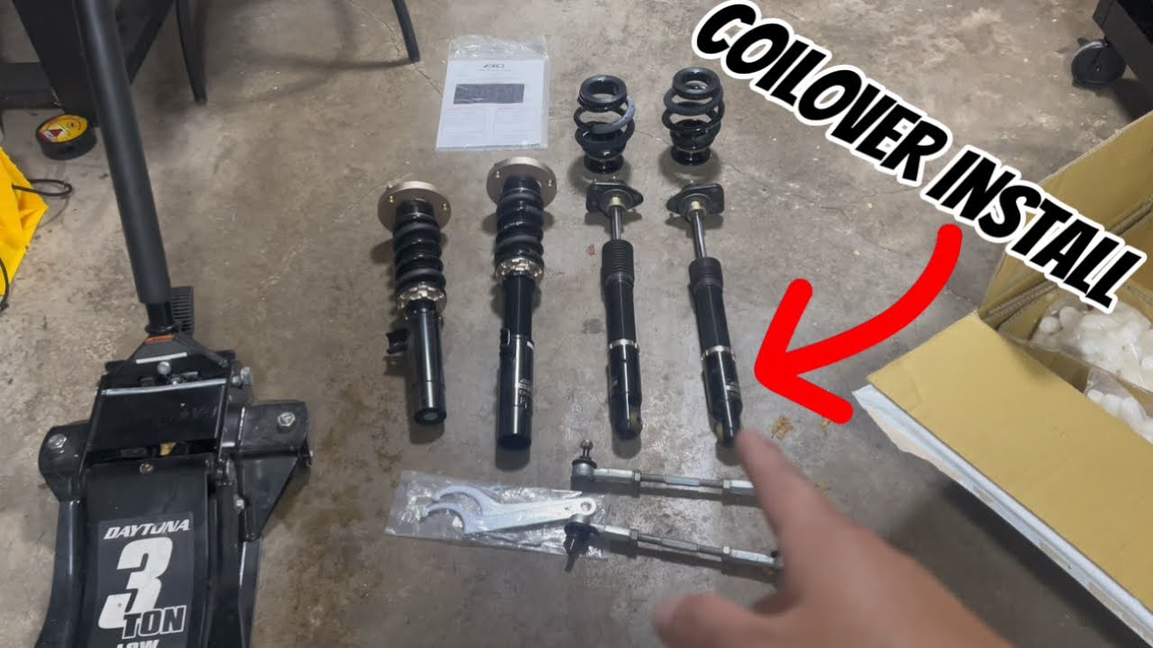 BC Racing BR Coilover Install | BMW | Z4 | E89