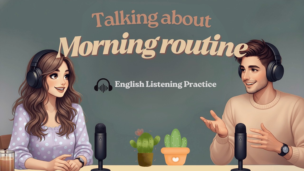 Learn English With Podcast | Talk about morning routine