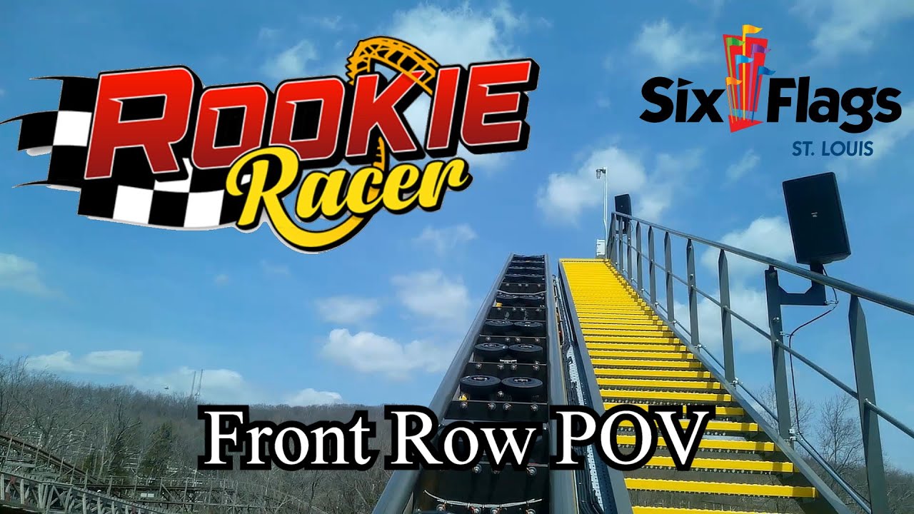 Rookie Racer Front Row POV At Six Flags St. Louis