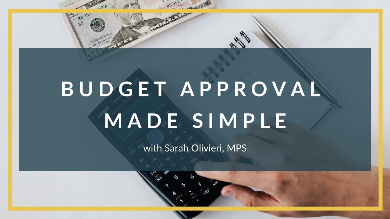 Budget Approval Made Simple
