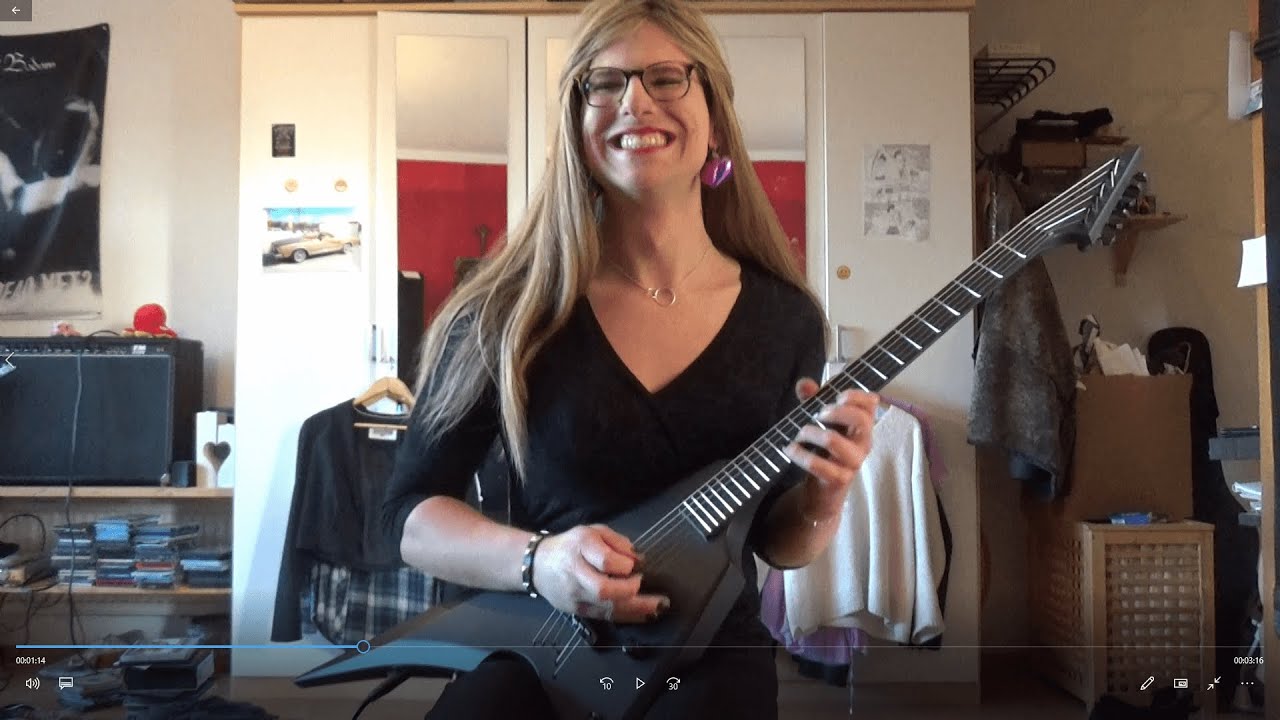 Children Of Bodom - Kissing The Shadows - Guitar Cover/ All Solos