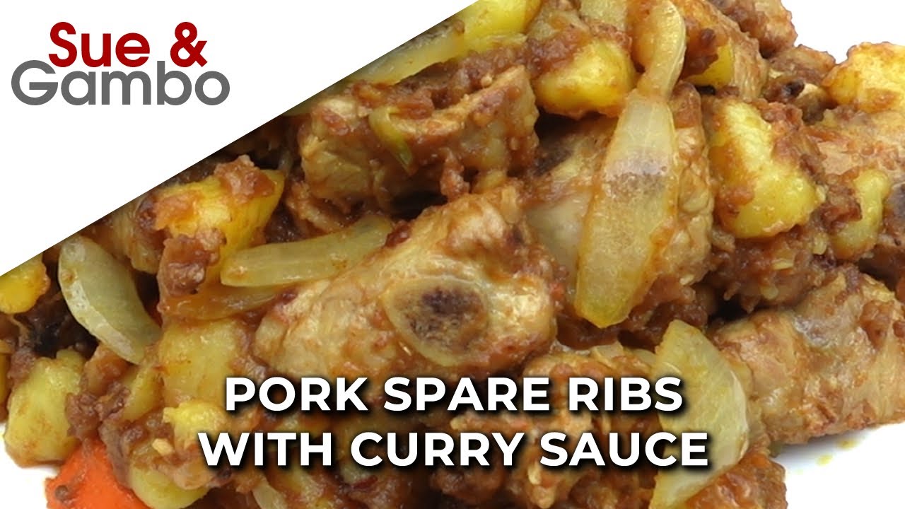 Pork Spare Ribs with Curry Sauce Recipe