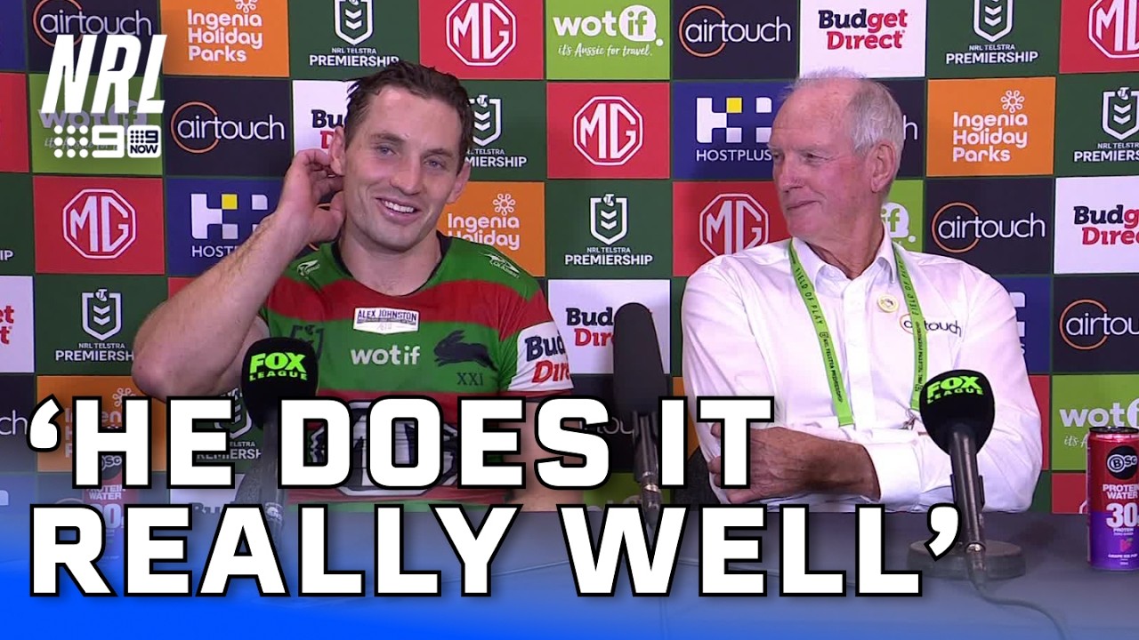 Wayne has some kind words for Jye Gray's performance in the back: NRL Presser | NRL on Nine