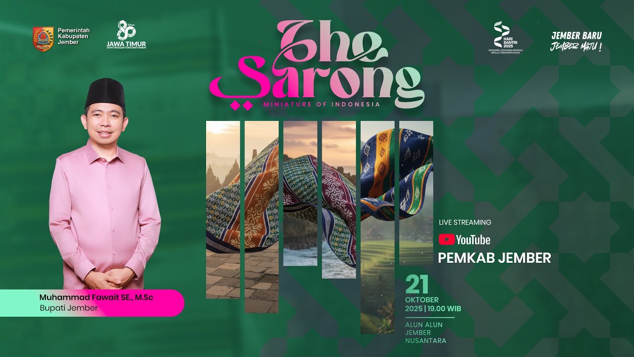 The Sarong Miniature of Indonesia