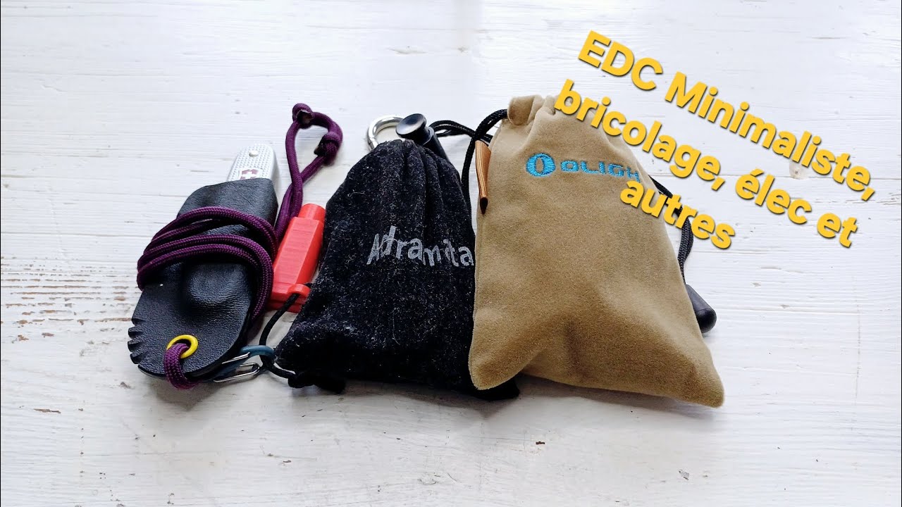 EDC minimaliste! Petit bricolage légé 