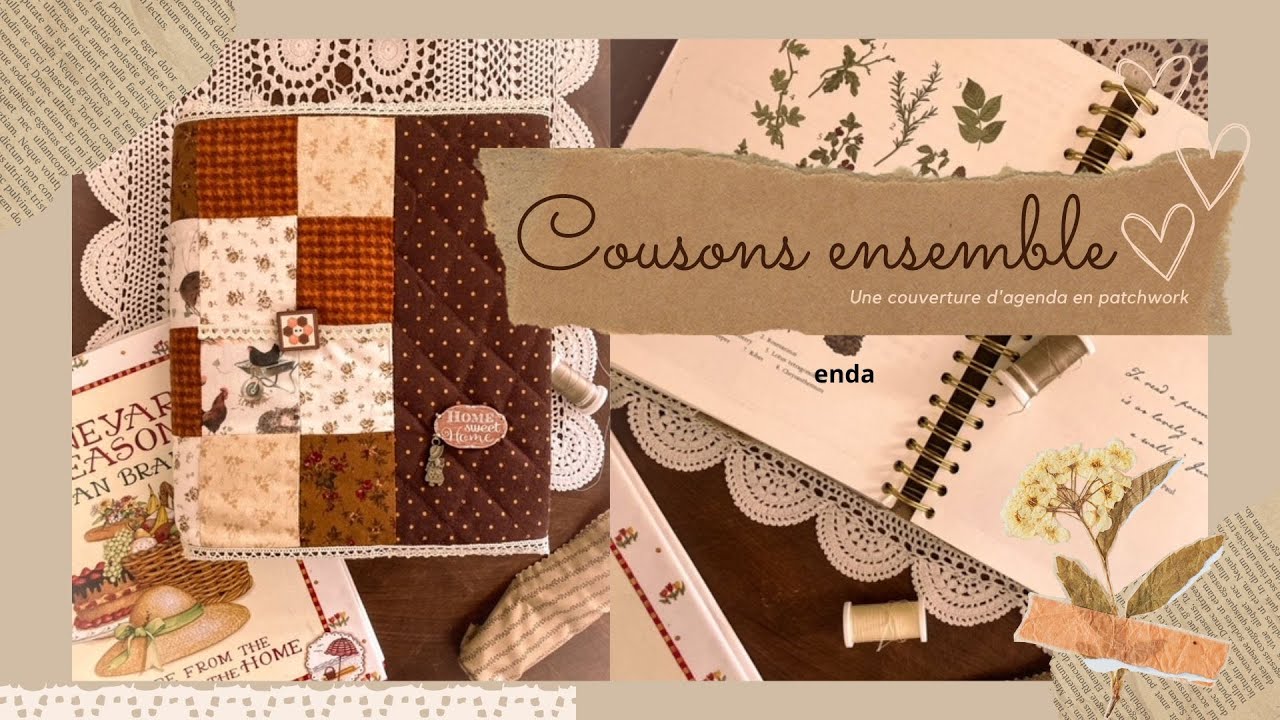 Vlog créatif - Une journée couture à la maison ♡