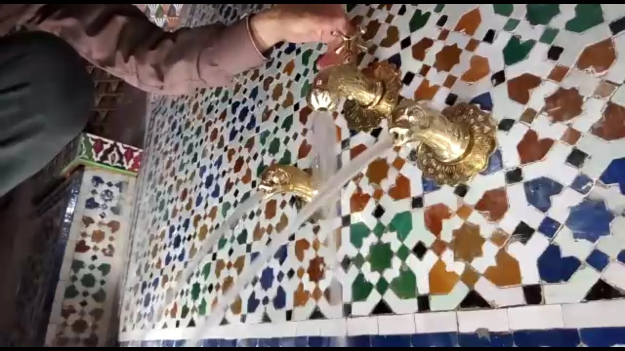 تركيب السقاية المغربية la fountaine