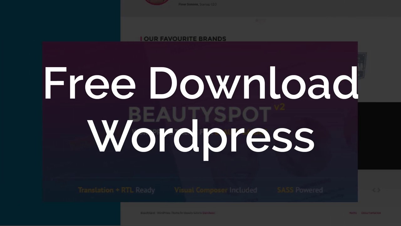 BeautySpot wordpress themes free download