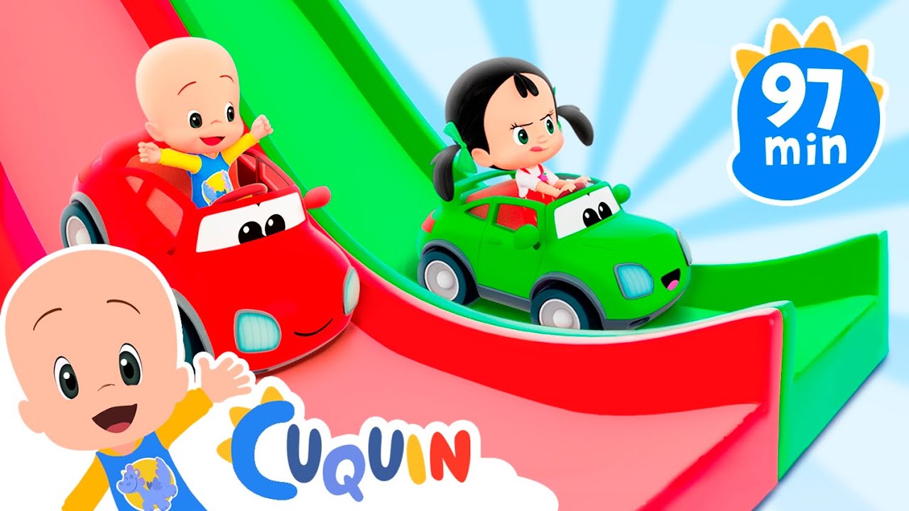 Carros de animais e mais vídeos educativos com Cuquin 🚘 Desenhos animados para bebês