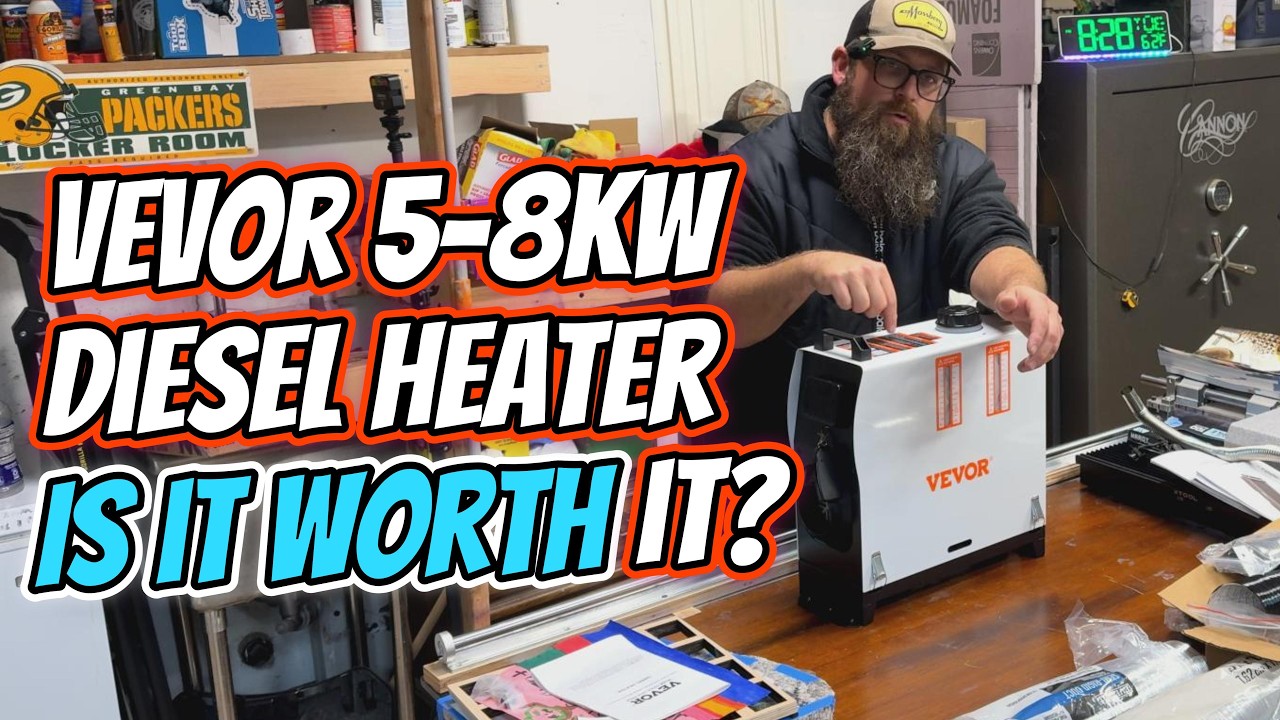 Best Budget Shop Heater? Vevor 5–8kW Diesel Heater Setup & Review