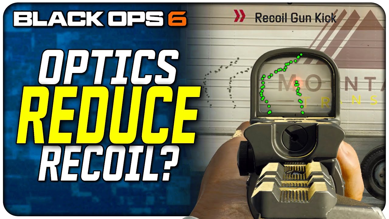 Optic Recoil Reduction, Scope Glint, & More! | (Black Ops 6 Sights Breakdown)