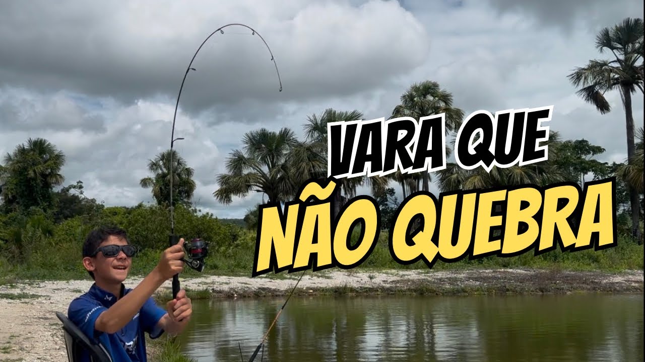 Vara Evolution G3 - Vara de pesca que não quebra nunca !!