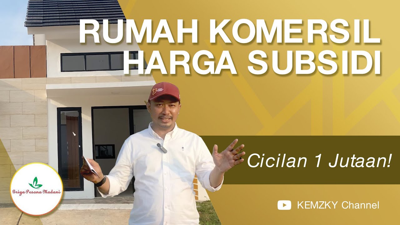 CUKUP BAYAR 1 JUTA BISA PUNYA RUMAH | 5 MENIT KE STASIUN | GRIYA PESONA MADANI