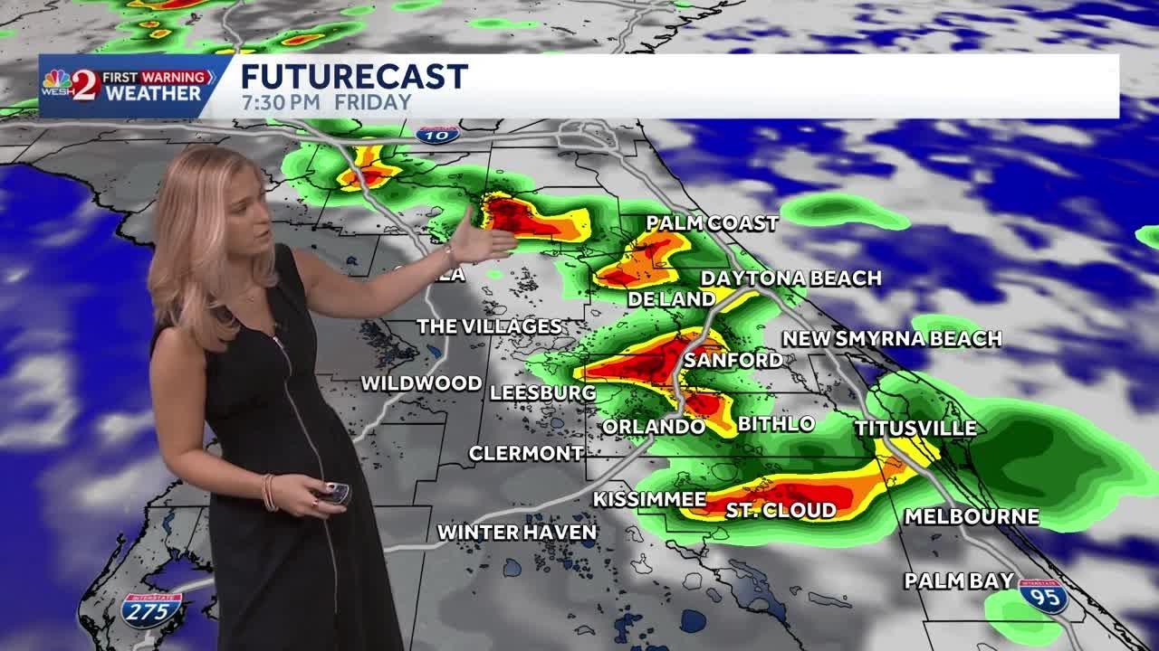 Muggy morning gives way to afternoon storms across Central Florida | May 29 forecast