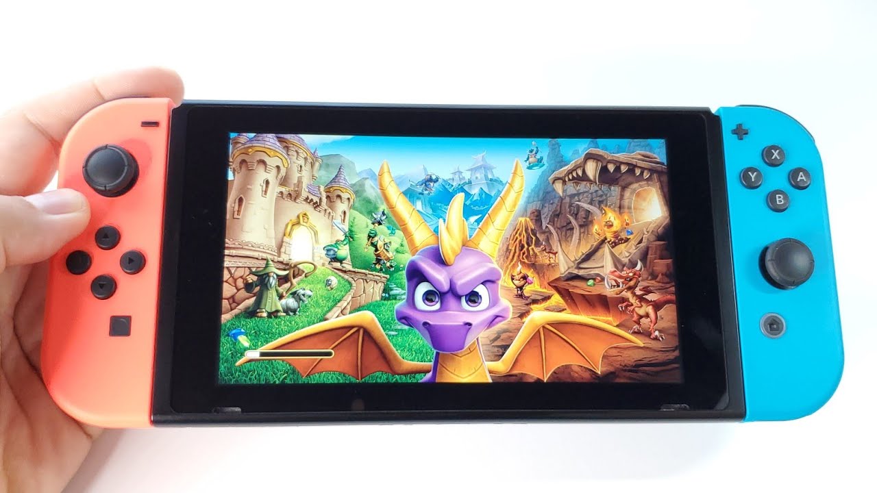 Spyro Reignited Trilogy | Nintendo Switch handheld gameplay
