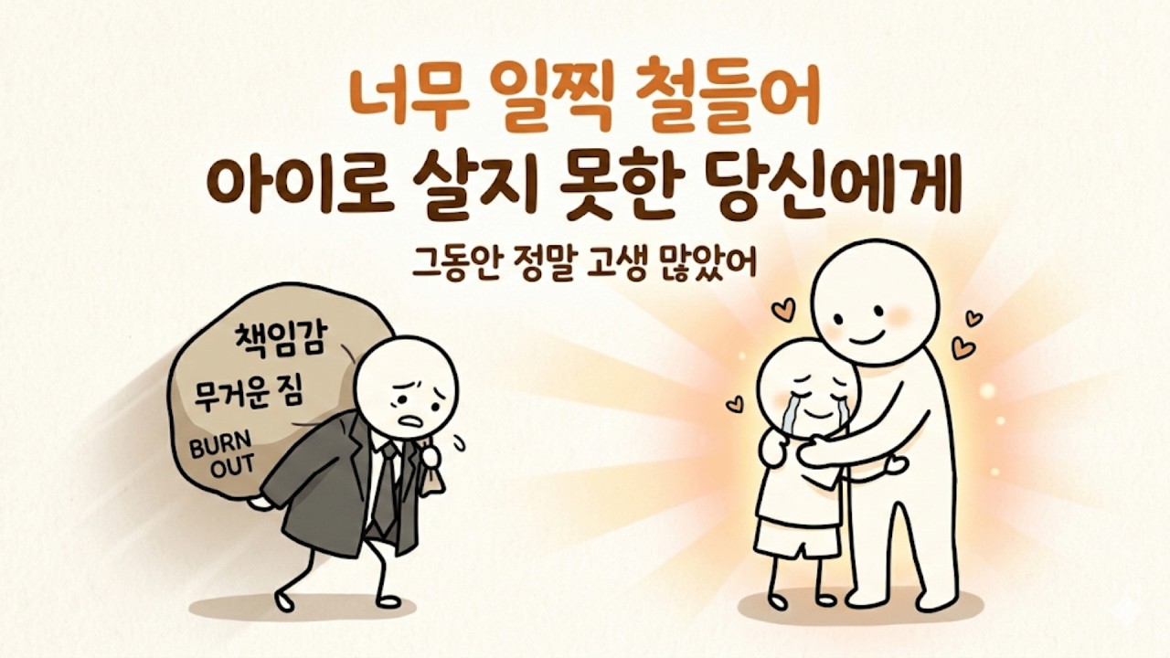 너무 일찍 철들어 아이로 살지 못한 당신에게 