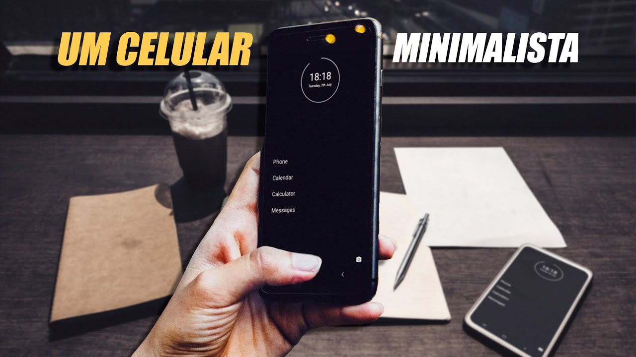 Foi assim que TRANSFORMEI MEU CELULAR em MINIMALISTA (apenas um APP!)
