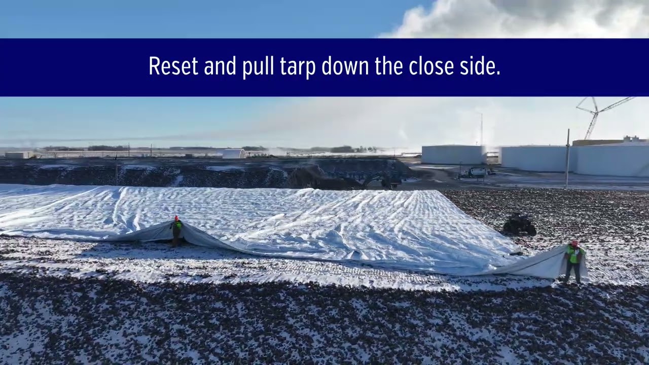 Tarping Beets
