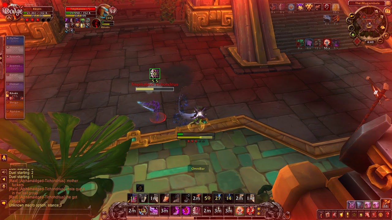Raven vs TMpikaboo rogue duel